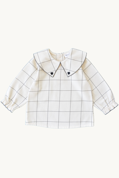 Baby / Girl Blouse Check Patterned