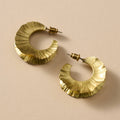 Ruffle  Earrings