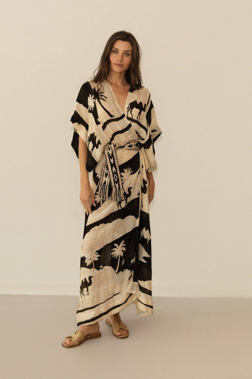 Kha Kimono in Nero