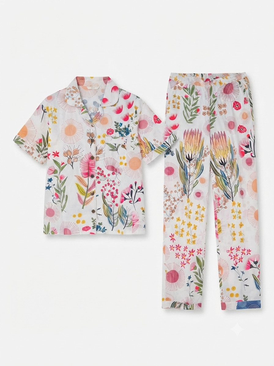 Block Print Pajamas