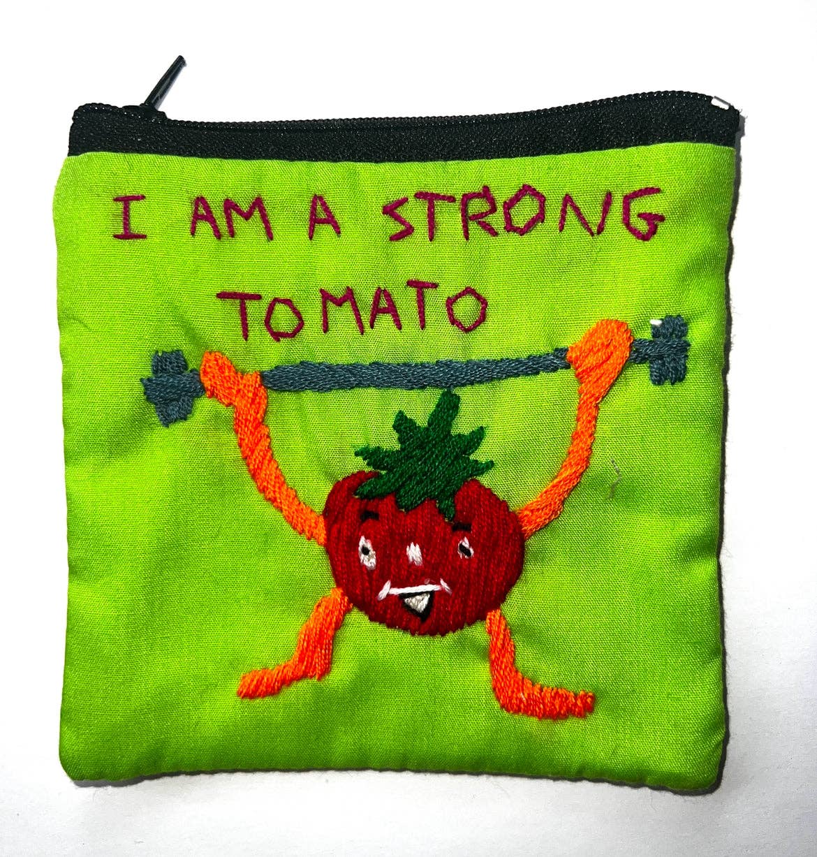 "Chalee" Hand Embroidered Pouches by Hmong Youth in Laos