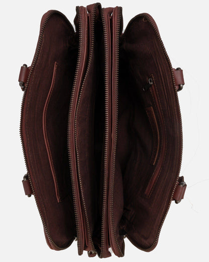 Blom | Vintage Leather Laptop Bag