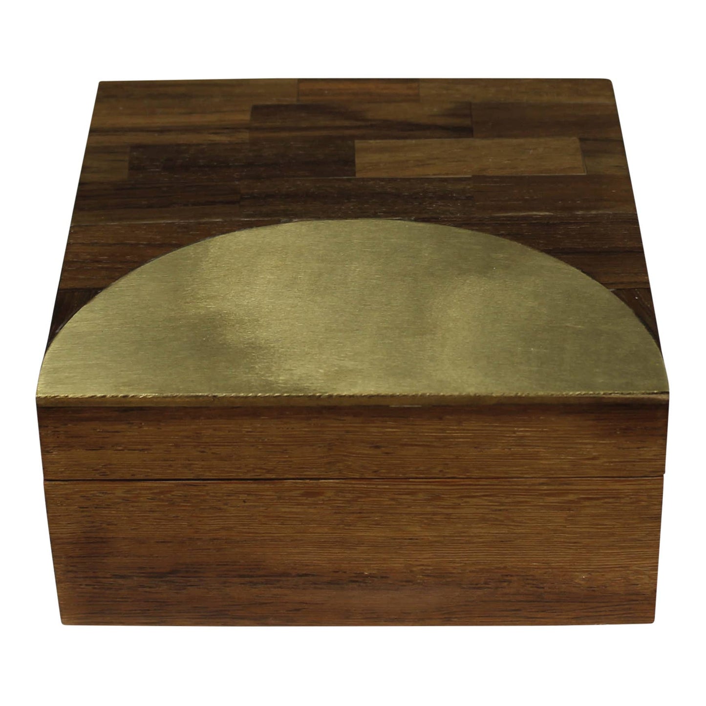 Box, Teak & Brass