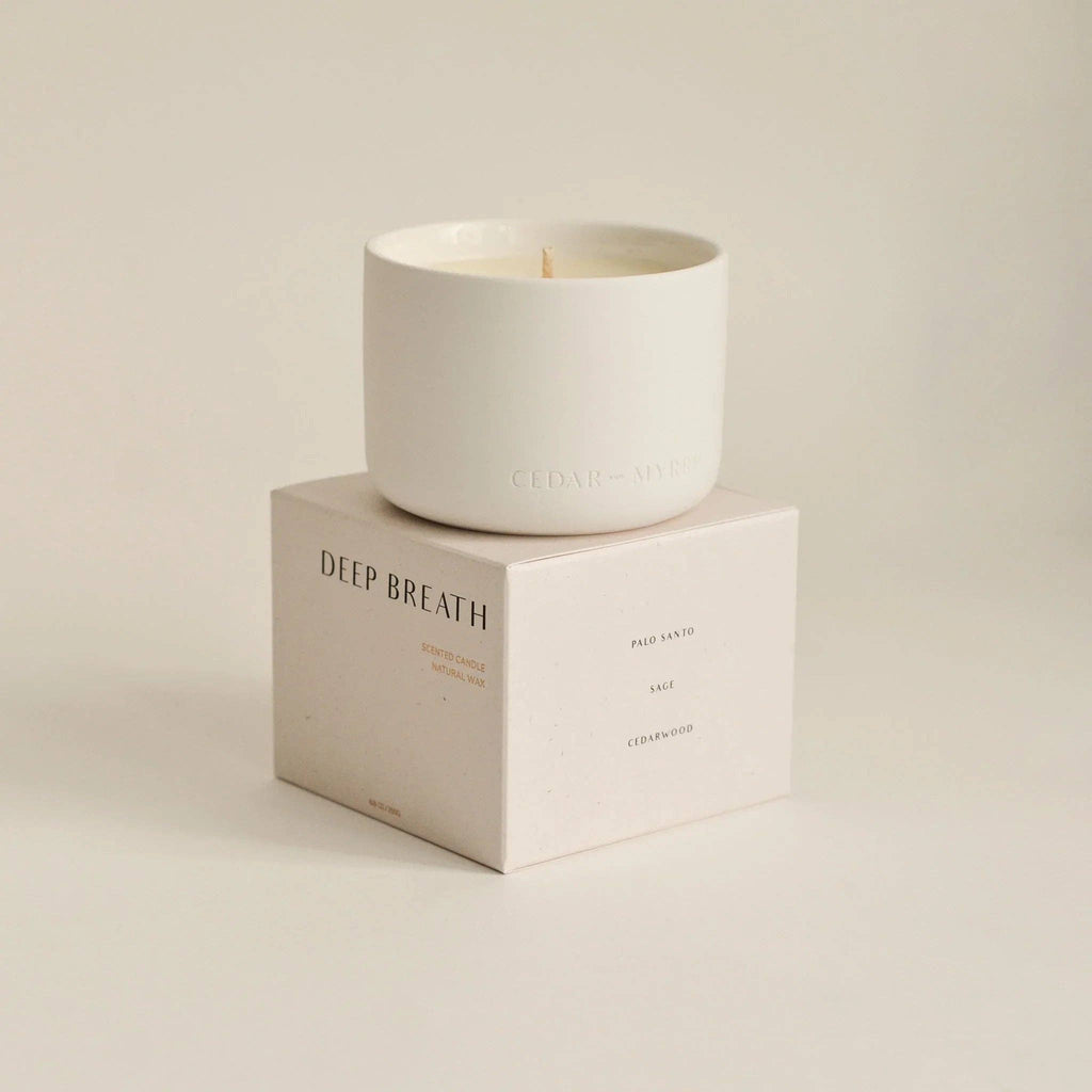 Deep Breath Wellness Candle