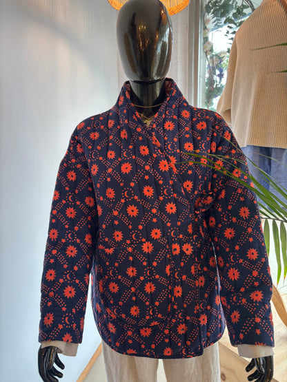 Block Print Reversible Jacket