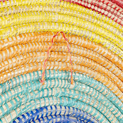 Large Rainbow Palm Wall Sculpture