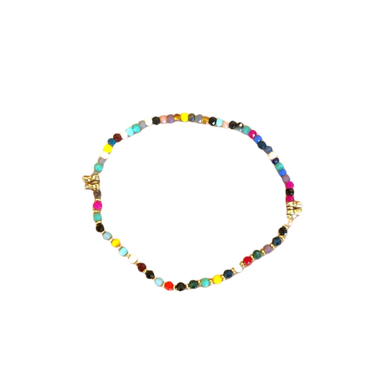 Beaded Color Stretch Bracelet