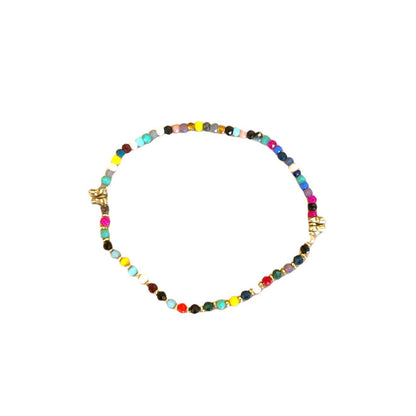 Beaded Color Stretch Bracelet