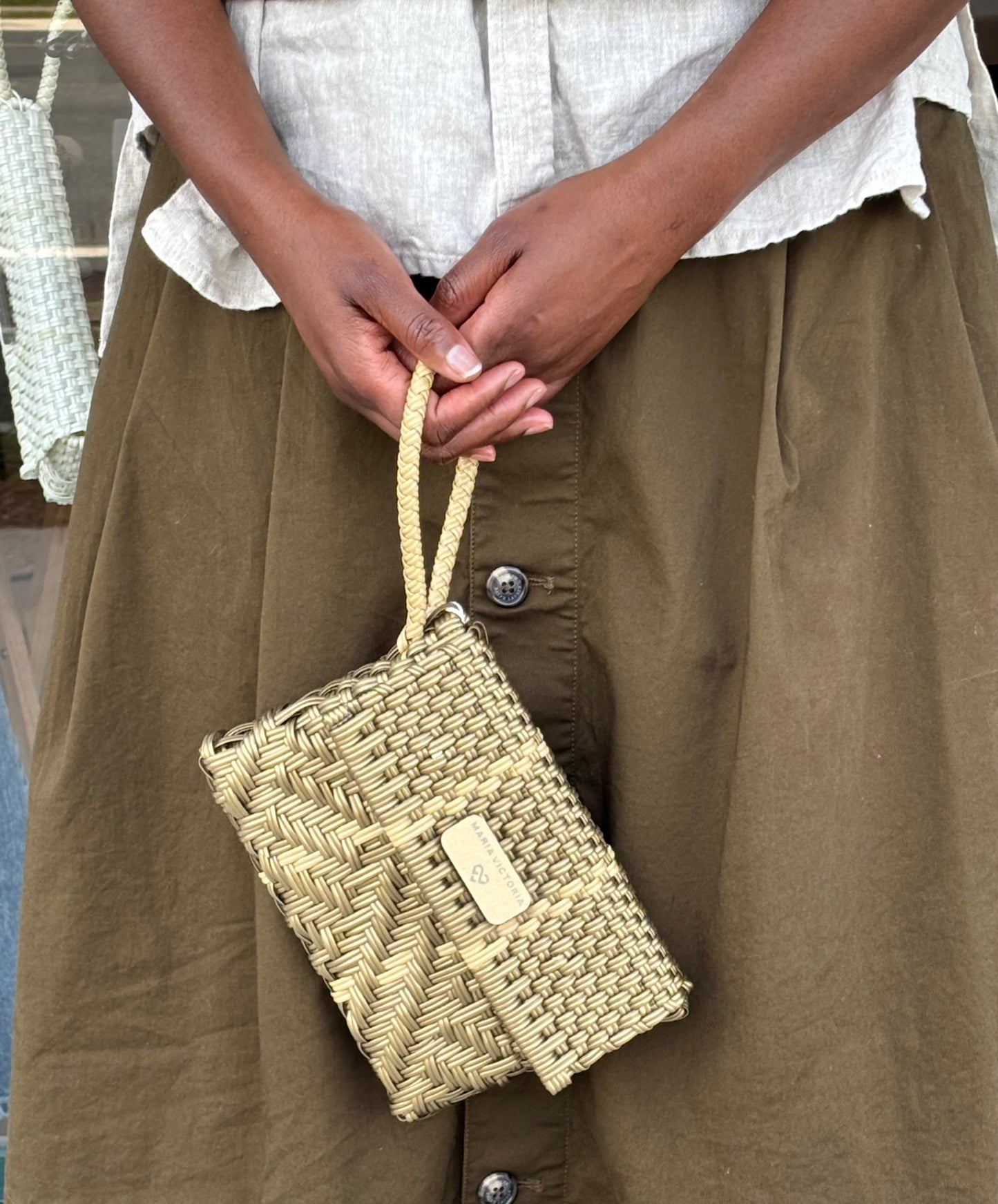 Glimmer Golden Wristlet