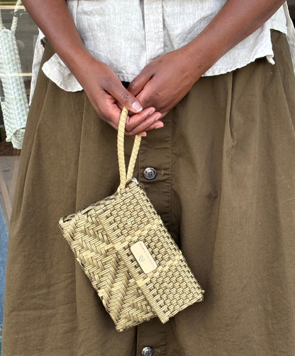 Glimmer Golden Wristlet