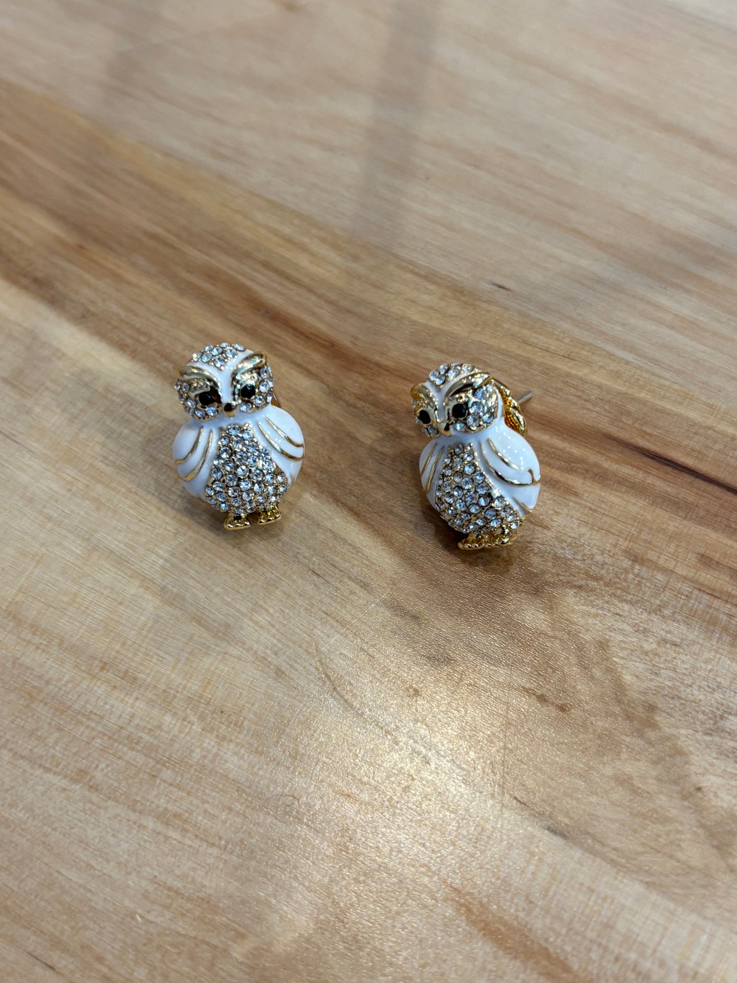Owl Stud Earrings