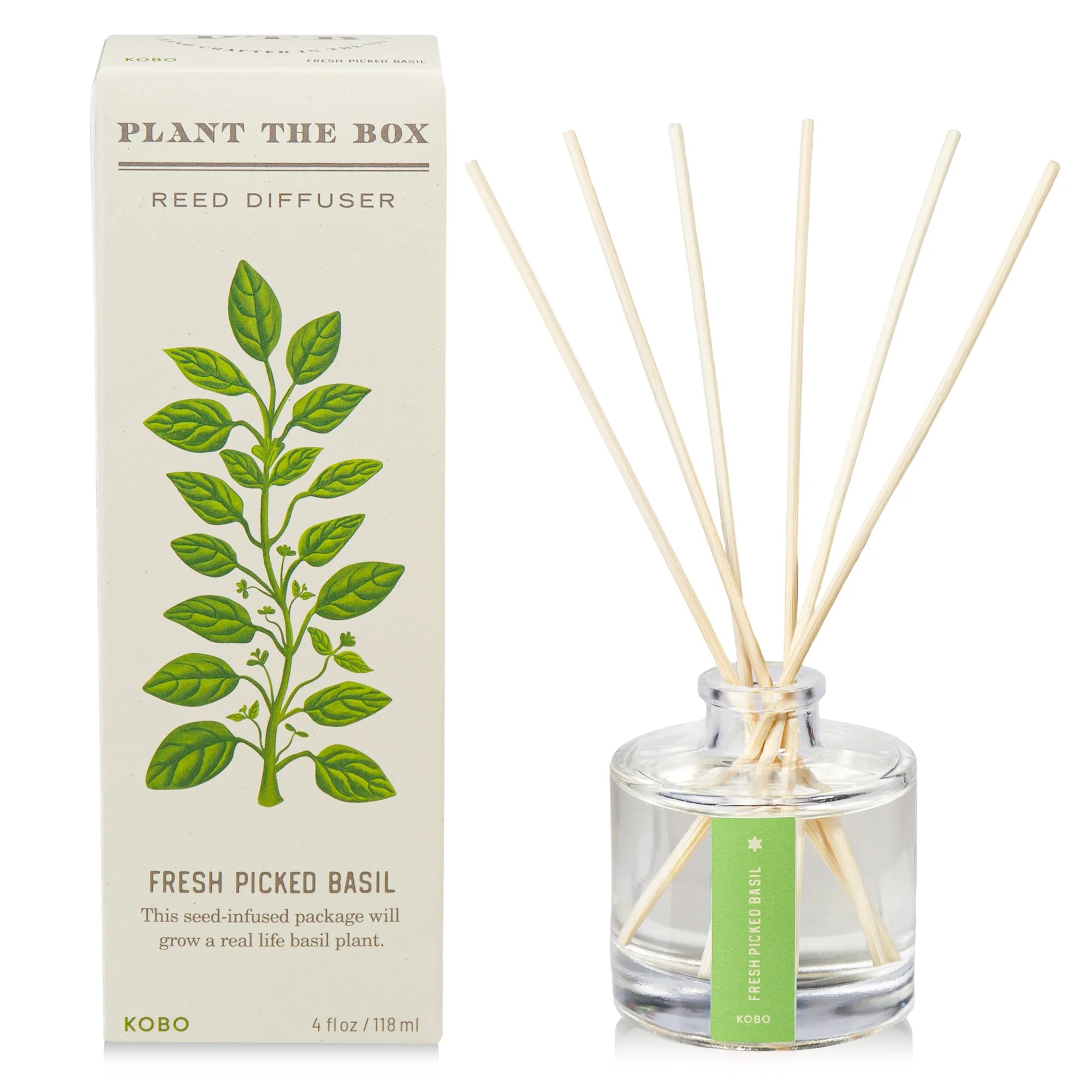 Plant The Box Basil Diffuser