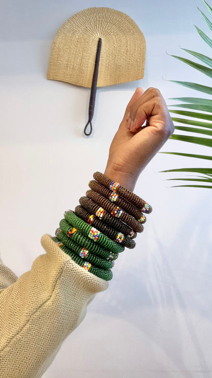 Beaded Maasai Bangles