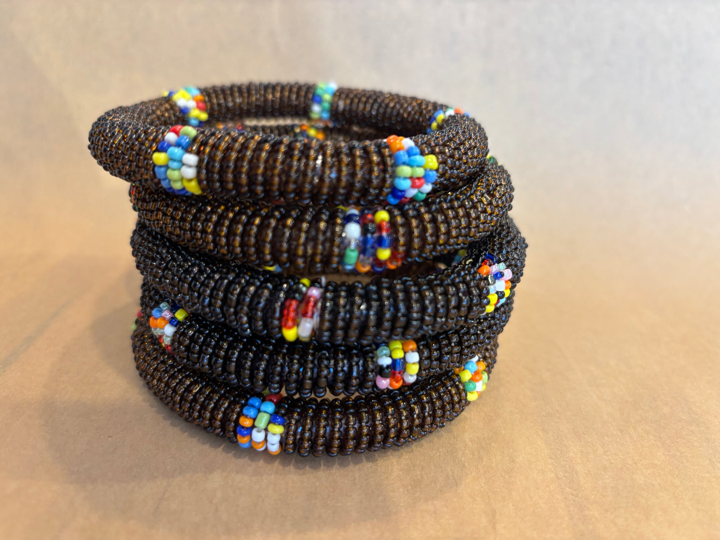 Beaded Maasai Bangles