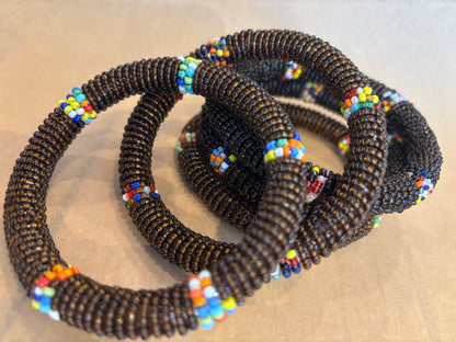 Beaded Maasai Bangles