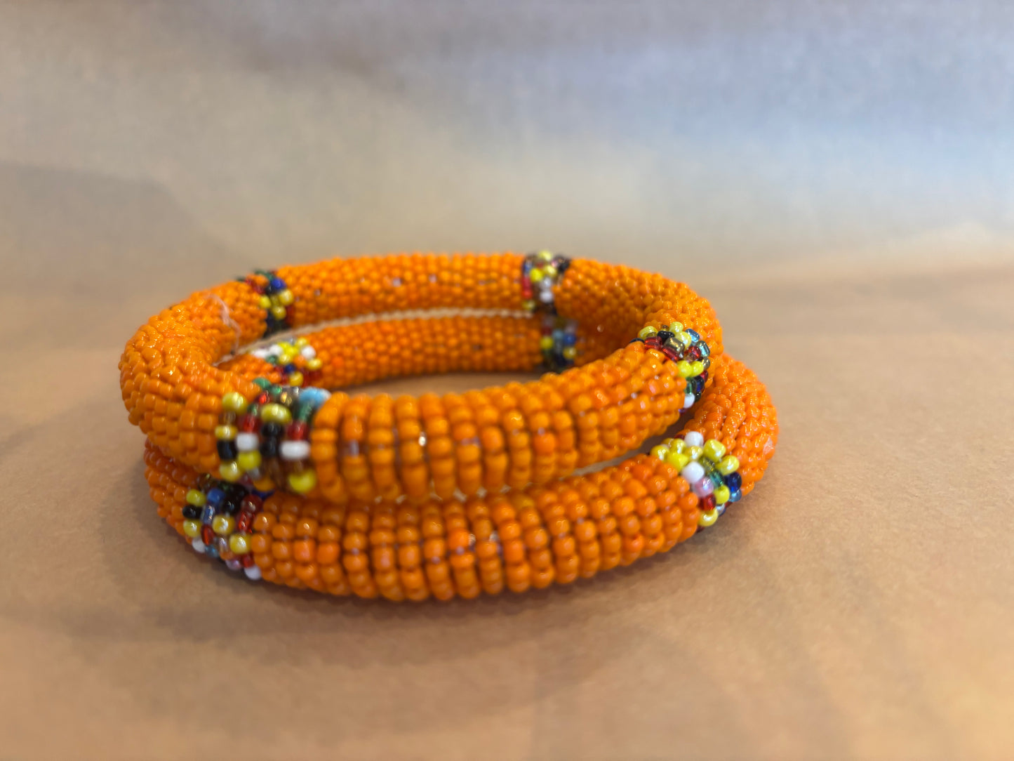 Beaded Maasai Bangles