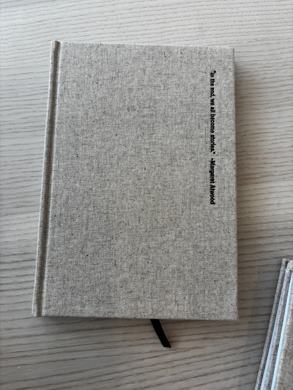 Linen Note Book