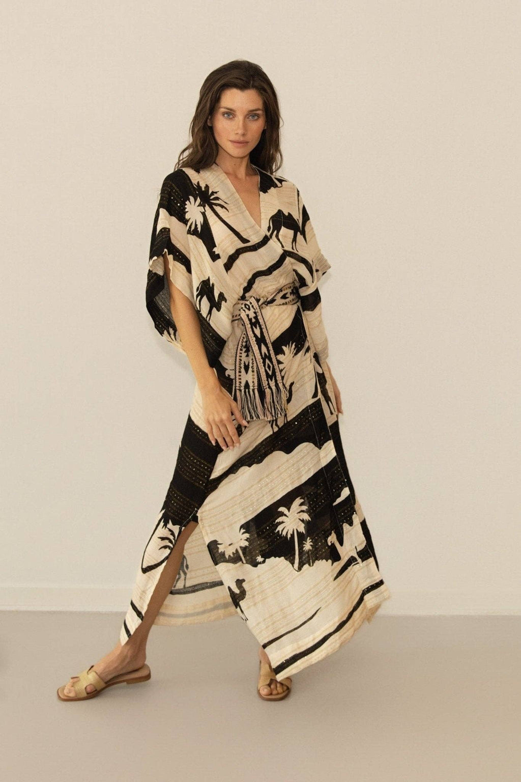 Kha Kimono in Nero
