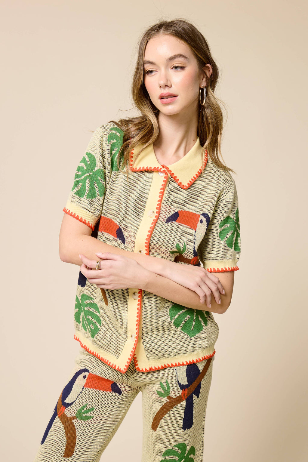 Palm Atelier Sweater Top