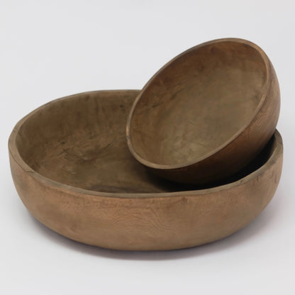 Hand Carved 6″ Elube Bowl