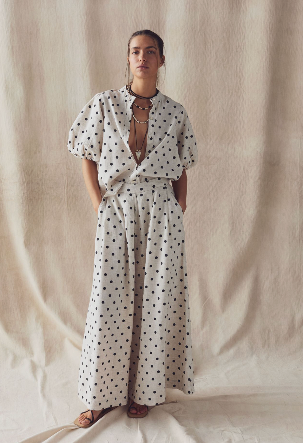 Bubble Linen Shirt
