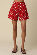 Briselle Polka Dot Tailored Shorts