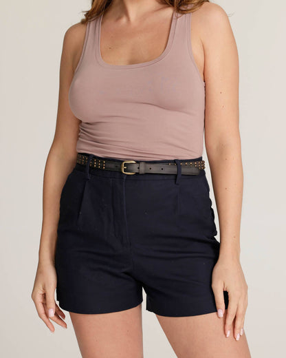 Ayana | Studded Leather Belt