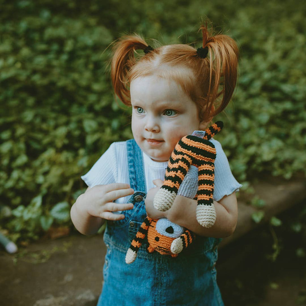 Knitted Tiger