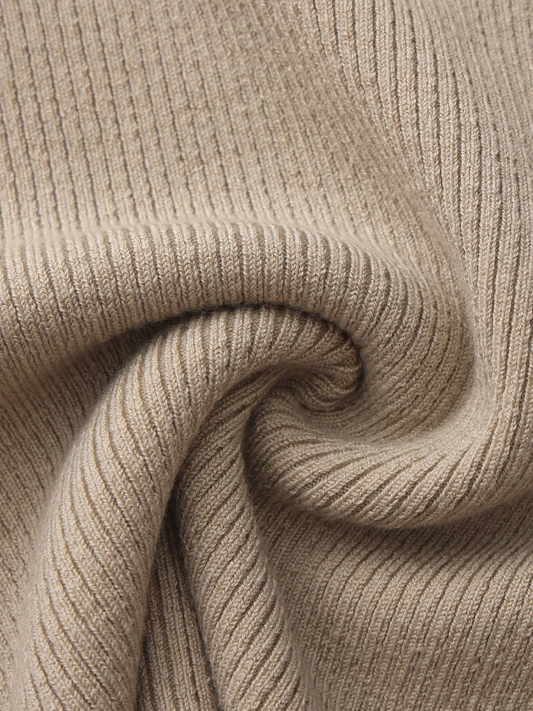 CUBIC Wool Blend Knit Halter Neck Top