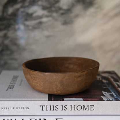 Hand Carved 6″ Elube Bowl