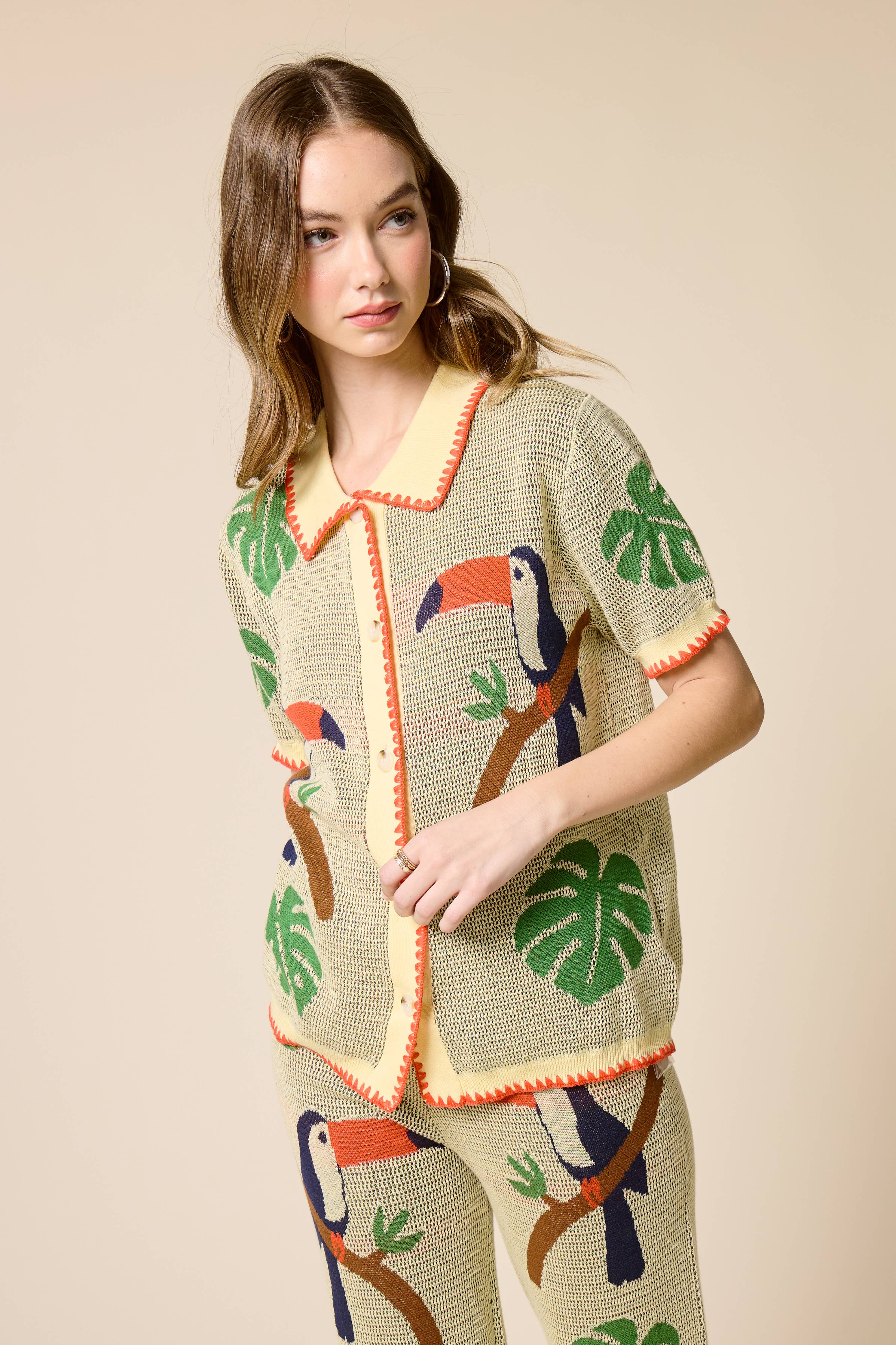 Palm Atelier Sweater Top