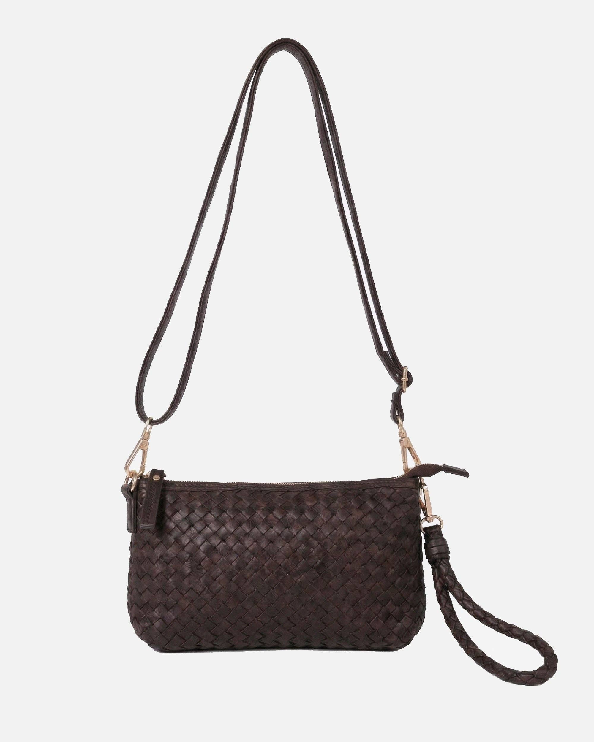 Fabrie | Woven Leather Crossbody Bag