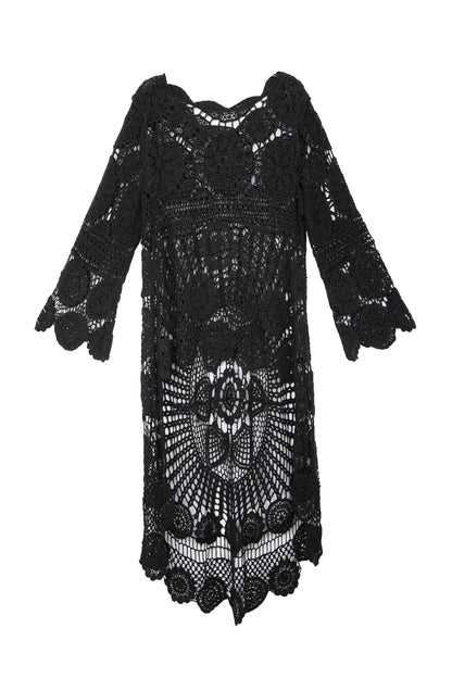 High Low Crochet Cover Up
