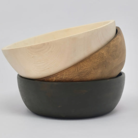 Hand Carved 6″ Elube Bowl