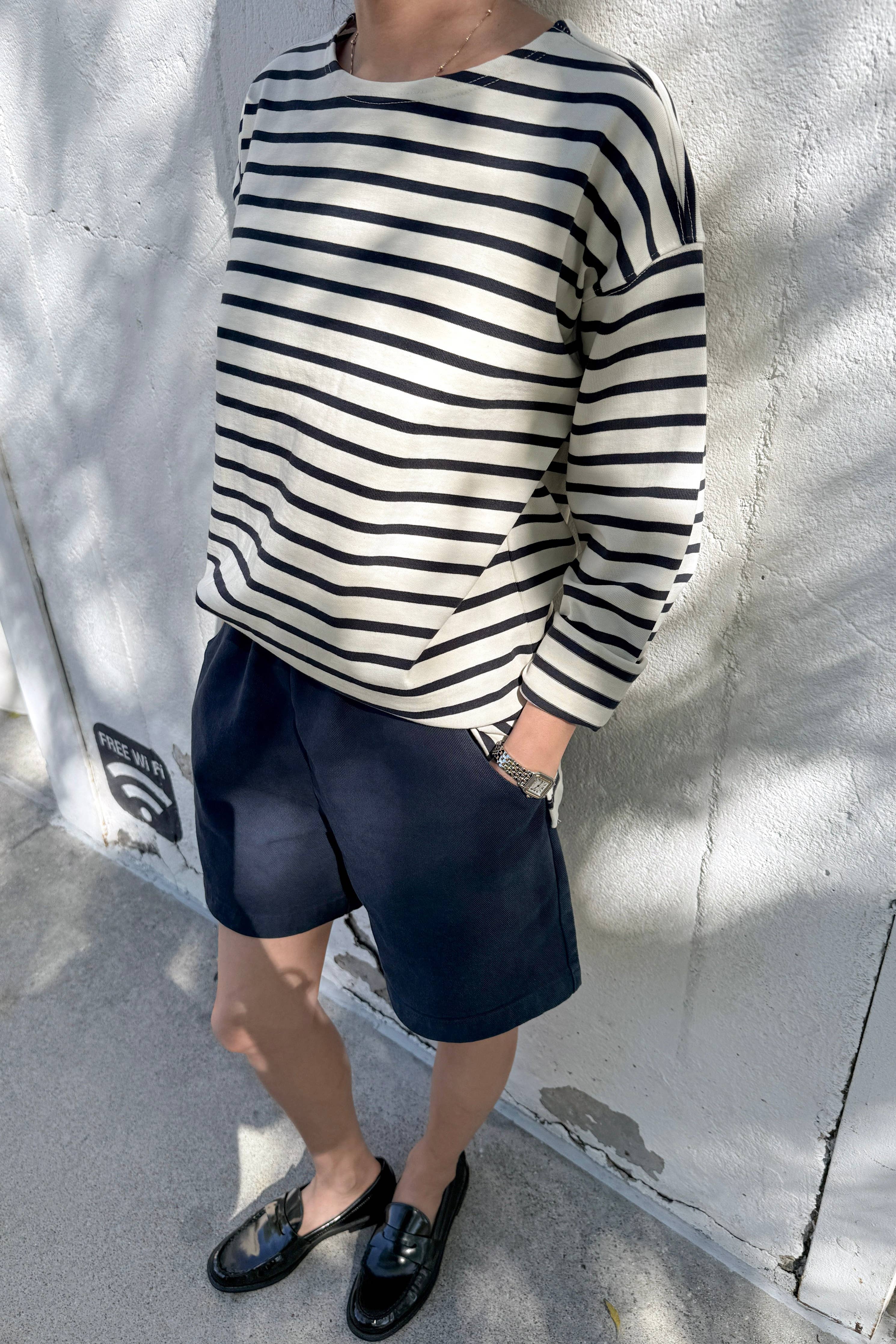 Marseille Top In Navy