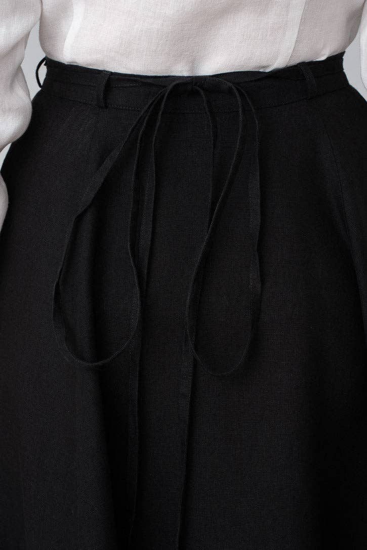 Wrap – Full-Circle Linen Skirt