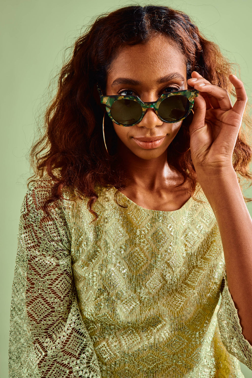 Aster Abalone Rizz Sunglasses 