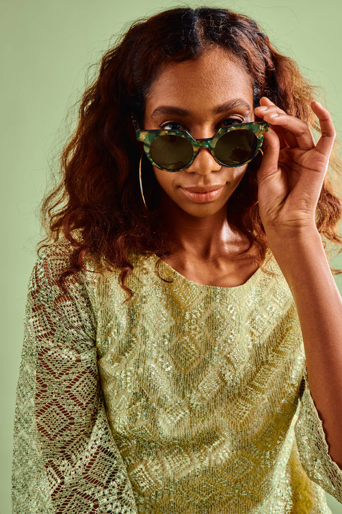 Aster Abalone Rizz Sunglasses 
