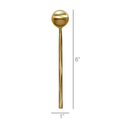 Miro Spoon, Brass - Long