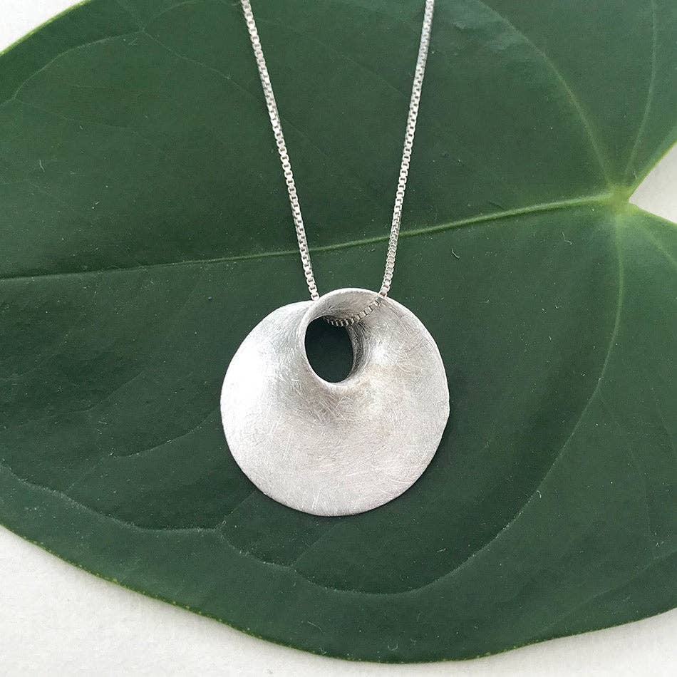 By The Sea Necklace - Sterling Silver, Indonesia