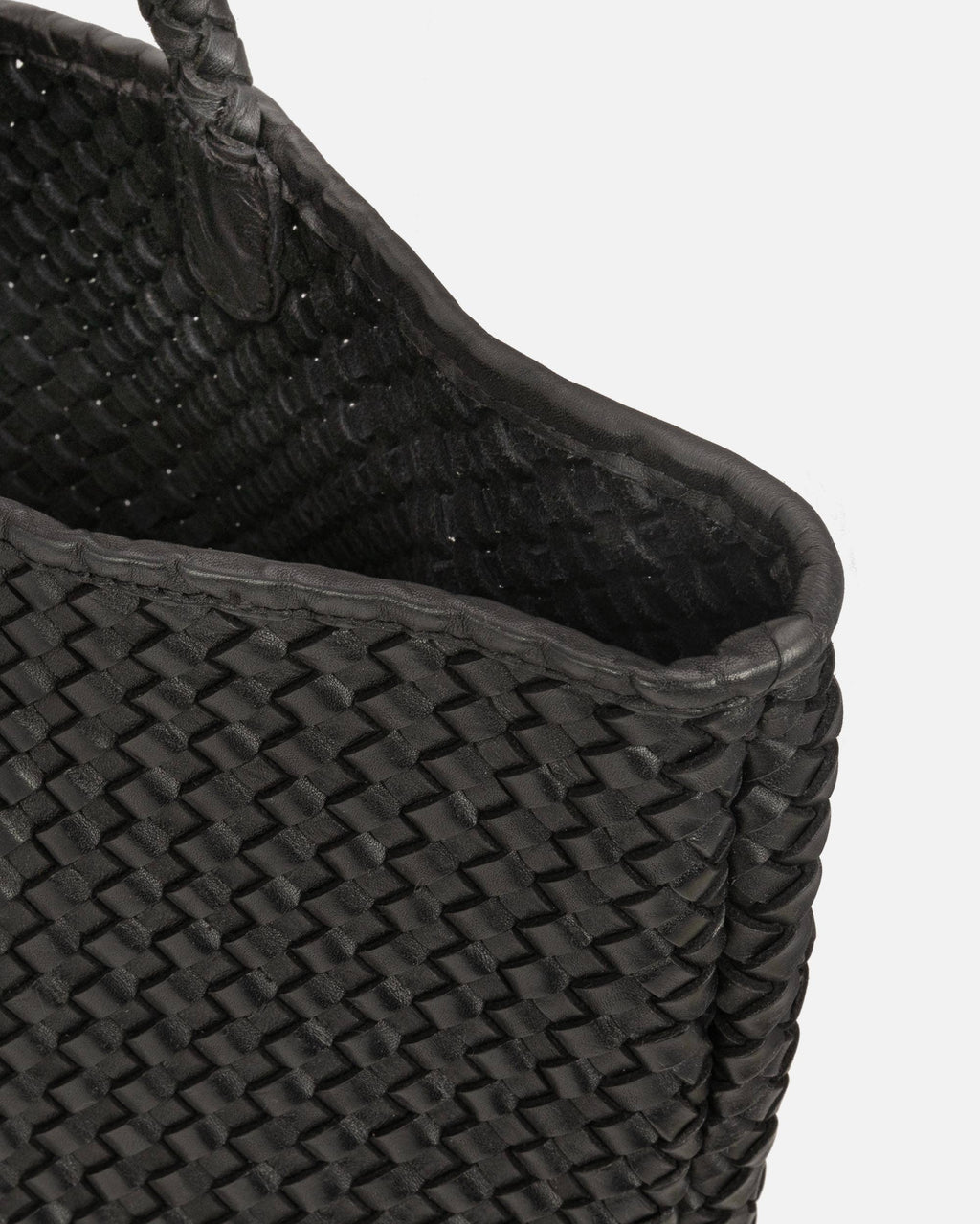 Taylor | Woven Leather Tote Bag