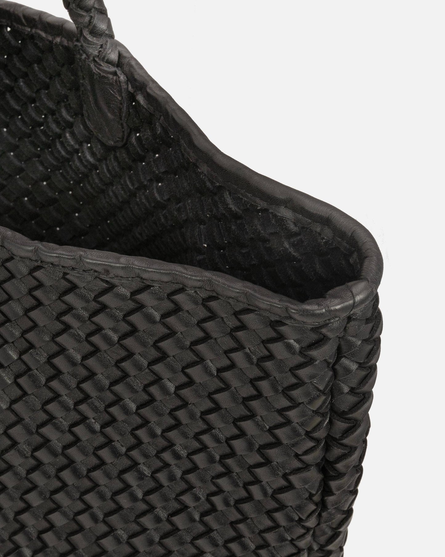 Taylor | Woven Leather Tote Bag