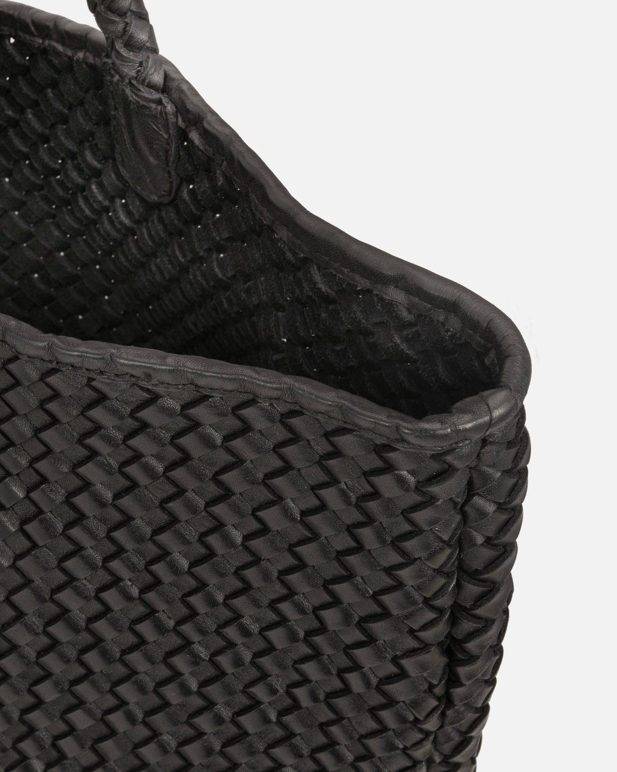 Taylor | Woven Leather Tote Bag