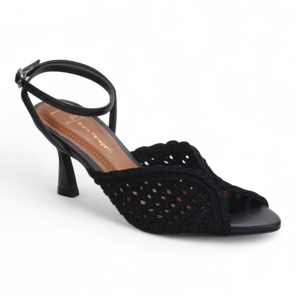 Ankle Strap Crochet Sandal