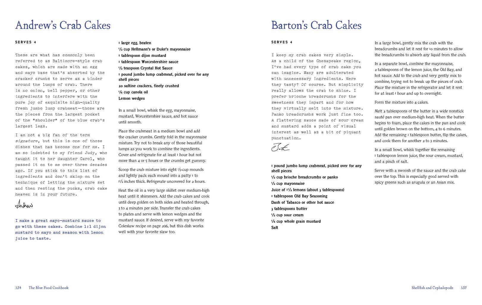 Blue Food Cookbook, The : Andrew Zimmern & Barton Seaver