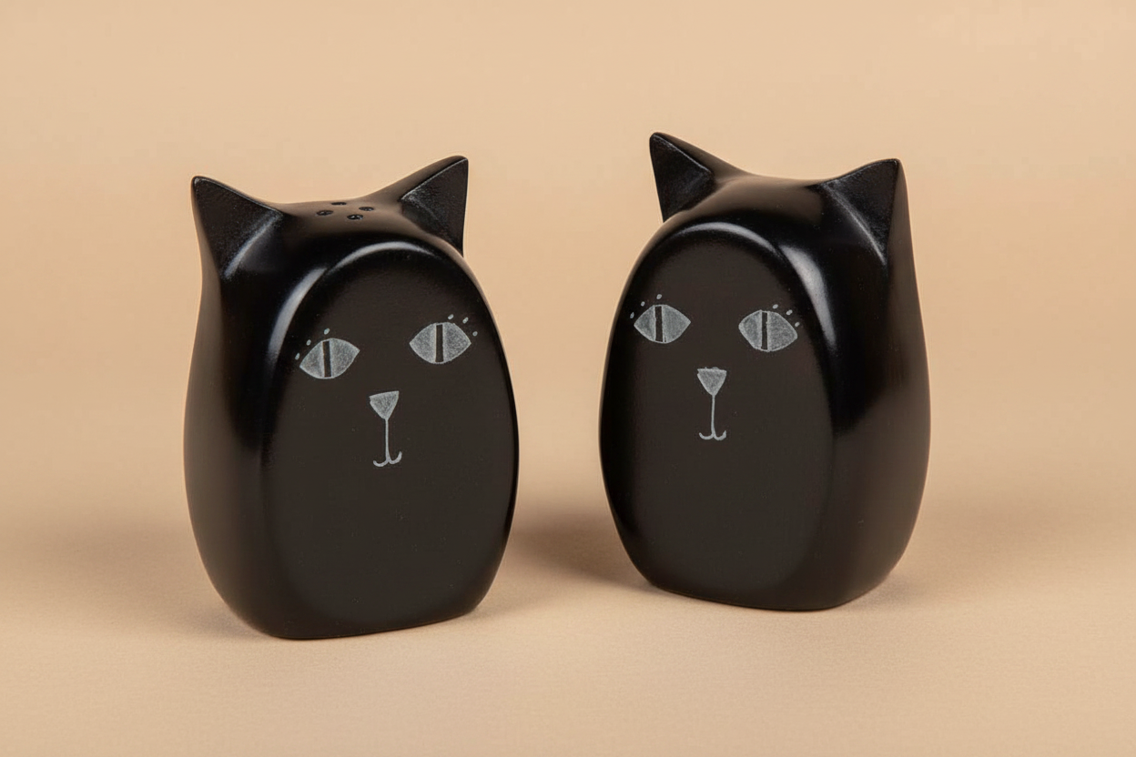 Cat Salt & Pepper Shakers