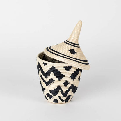 Sisal Peace Basket in Boutique Clover