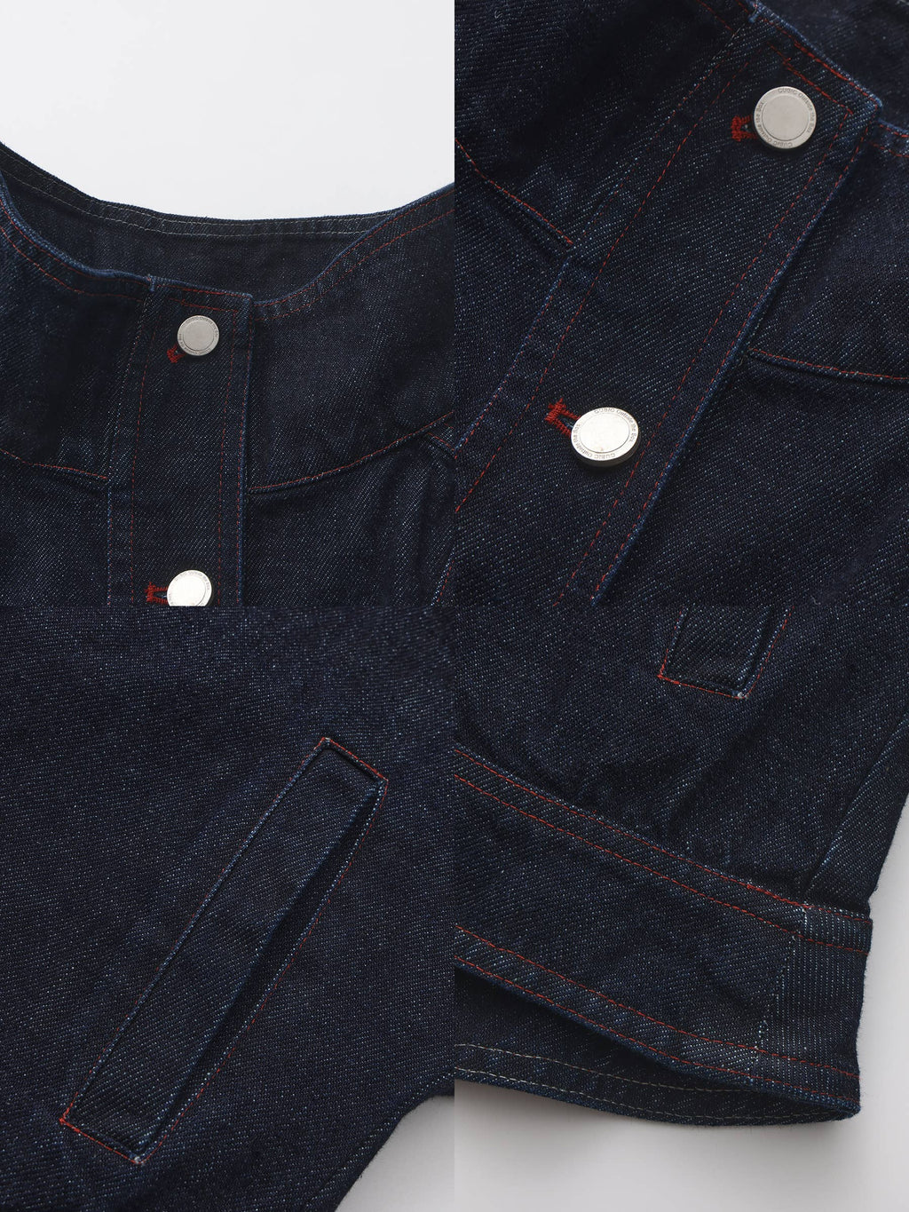 Fitted Stand Collar  Jacket