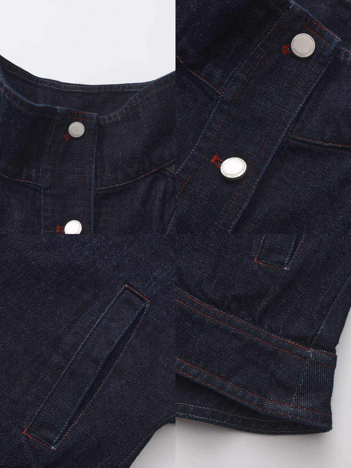 Fitted Stand Collar  Jacket