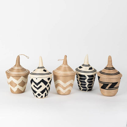 Sisal Peace Basket in Boutique Clover